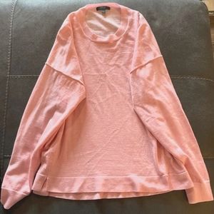 🌸Womens Size XL Like-New J. Crew Pink Lightweight Sweater🌸